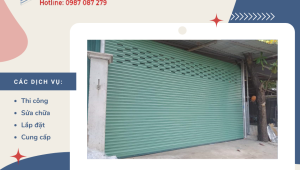 Thi Công Lắp Đặt Cửa Cuốn Công Nghệ Đài Loan Chất Lượng Tại Đồng Nai
