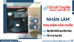 Nhận làm hộp điều khiển qua điện thoại và nhận làm tất cả các loại chìa tại Cửa Cuốn Trung Hiếu